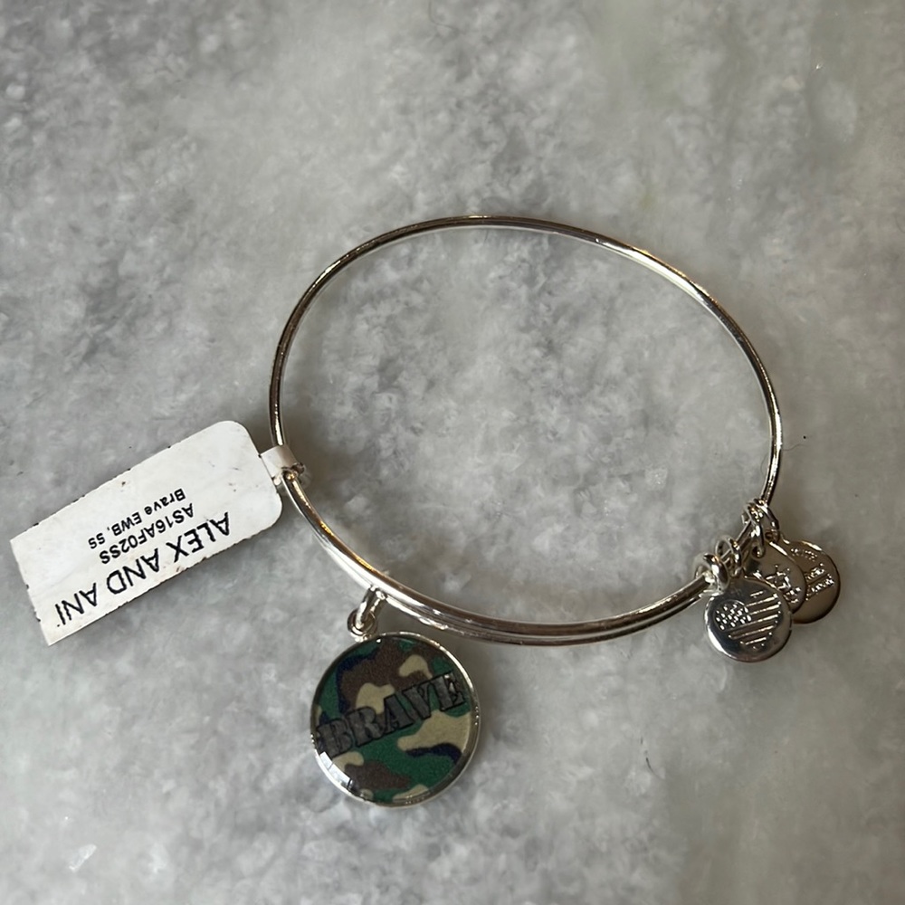 Alex and ani BRAVE bracelet